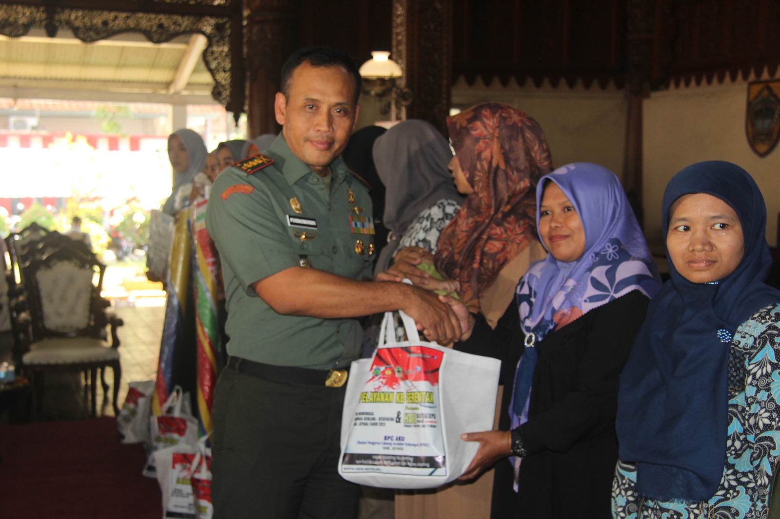 Hari Kontrasepsi Sedunia, TNI Manunggal Bangga Kencana Kesehatan Tingkat Provinsi Jawa Tengah